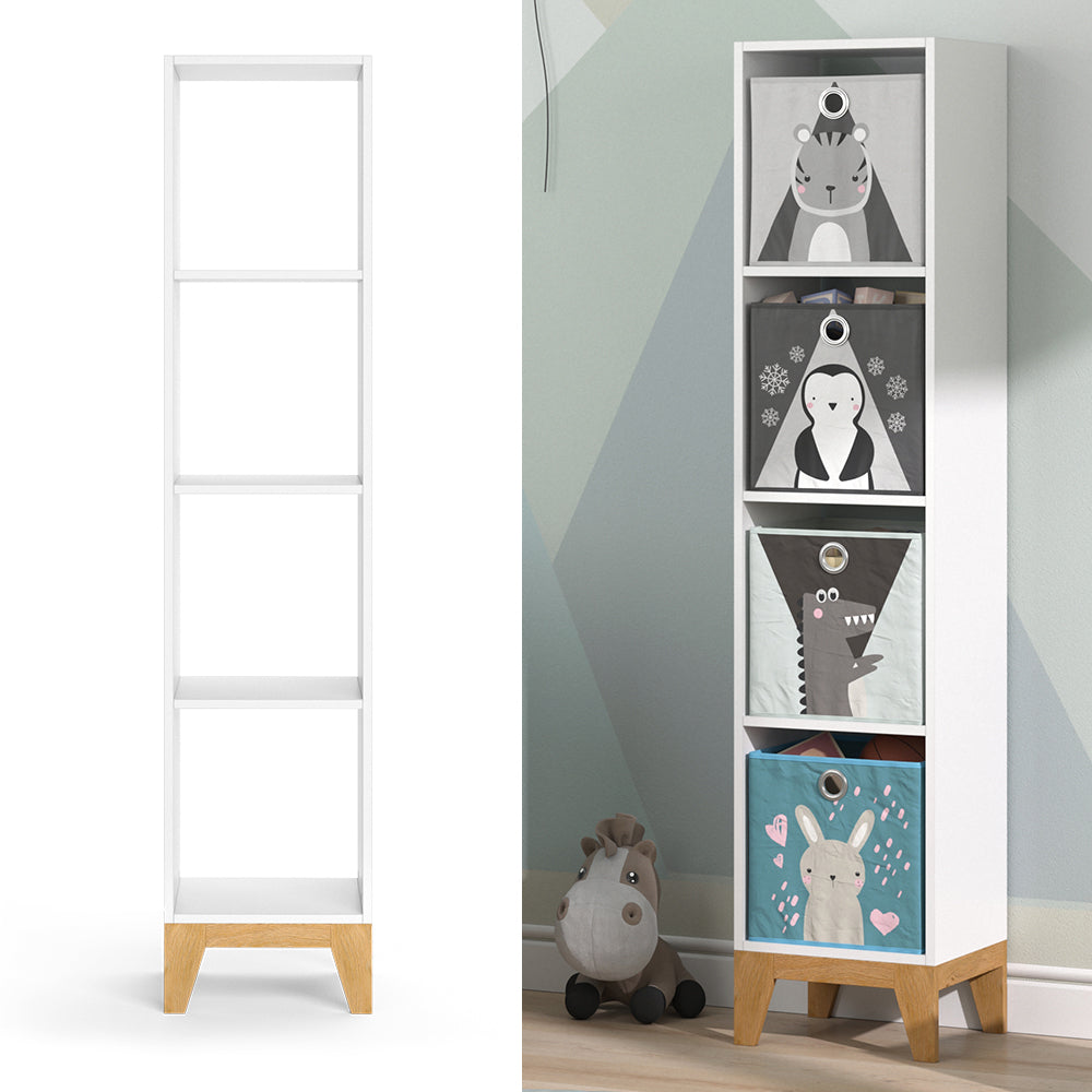 Vicco Libreria bambini Bianco 35.2 x 159.5 cm