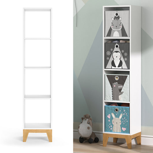 Vicco Libreria bambini Bianco 35.2 x 159.5 cm