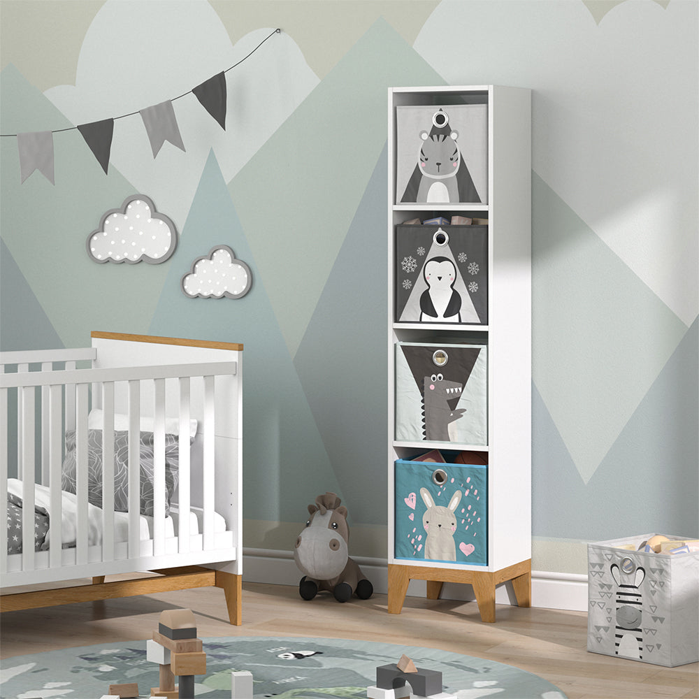 Vicco Libreria bambini Bianco 35.2 x 159.5 cm