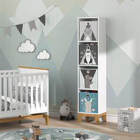 Vicco Libreria bambini Bianco 35.2 x 159.5 cm