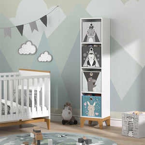 Vicco Libreria bambini Bianco 35.2 x 159.5 cm