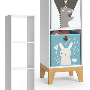 Vicco Libreria bambini Bianco 35.2 x 159.5 cm