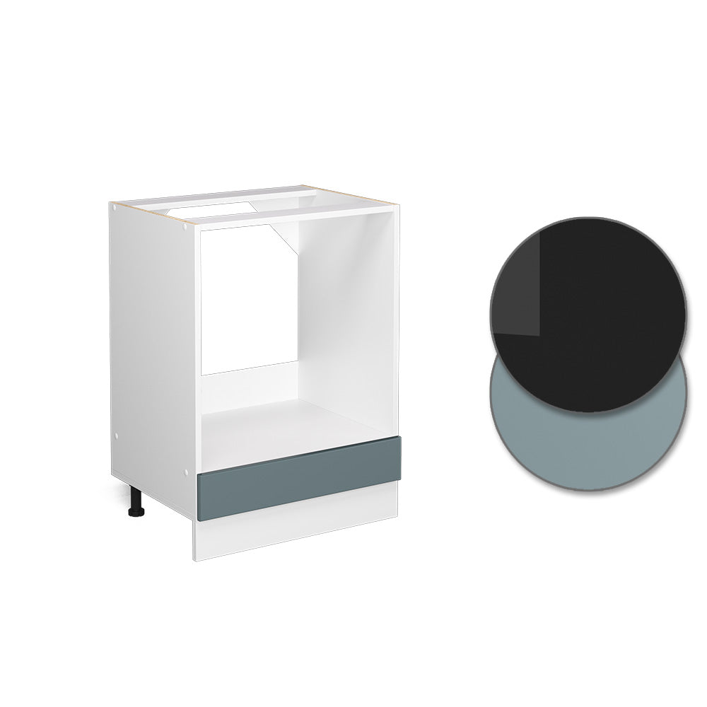 Vicco Mobile per forno da incasso Grigio-blu 60 cm , PL Antracite