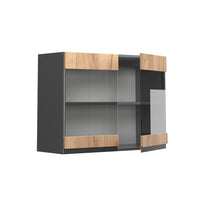 Vicco Mobile alto Quercia dorata 80 cm Forma a J