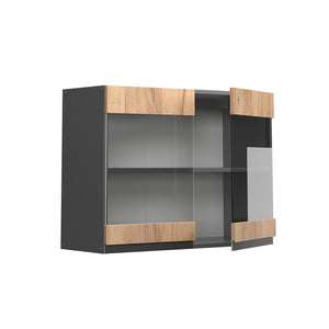 Vicco Mobile alto Quercia dorata 80 cm Forma a J