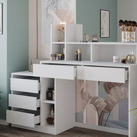 Vicco Tavola da toeletta Bianco 139.8 cm