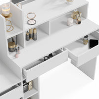 Vicco Tavola da toeletta Bianco 139.8 cm