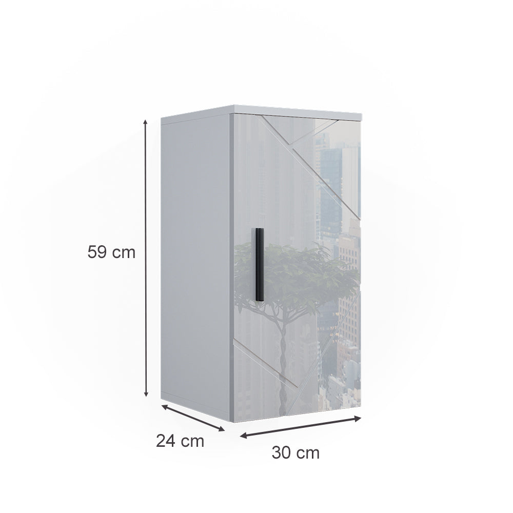 Vicco Mobile bagno Bianco lucido 30 x 59 cm