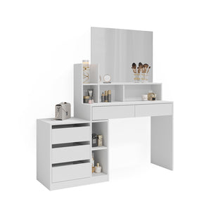 Vicco Tavola da toeletta Bianco 139.8 cm