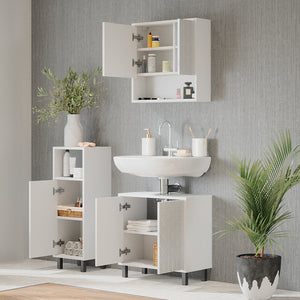 Vicco Mobiletto bagno Bianco 30 x 87.2 cm