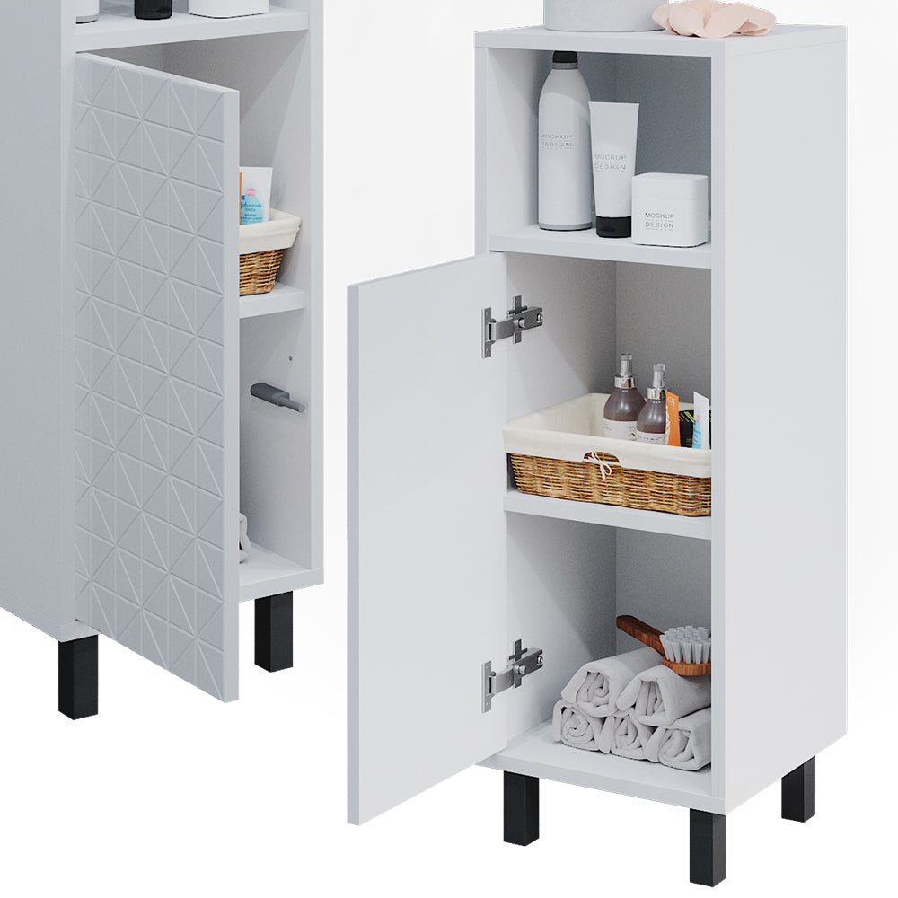 Vicco Mobiletto bagno Bianco 30 x 87.2 cm
