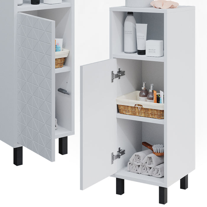Vicco Mobiletto bagno Bianco 30 x 87.2 cm
