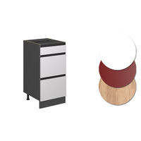 Vicco Mobiletto base per cucina Bianco 40 cm PL Marmo