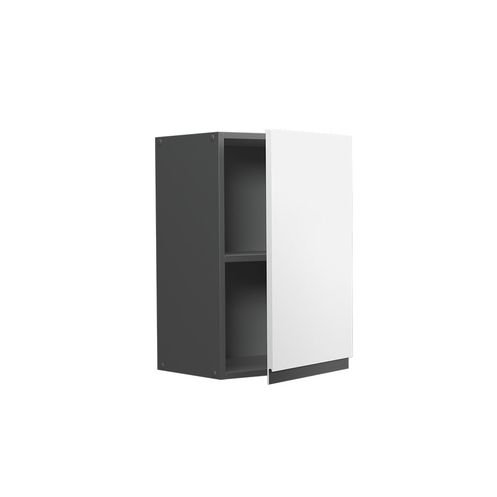 Vicco Pensile da cucina Bianco 40 cm Forma a J