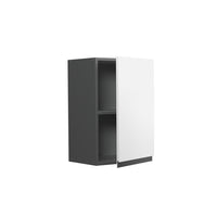 Vicco Pensile da cucina Bianco 40 cm Forma a J