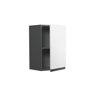 Vicco Pensile da cucina Bianco 40 cm Forma a J