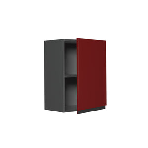 Vicco Pensile da cucina Rosso 45 cm Forma a J