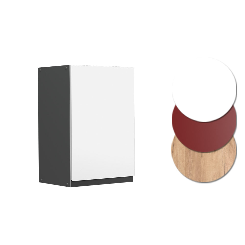 Vicco Pensile da cucina Bianco 40 cm Forma a J