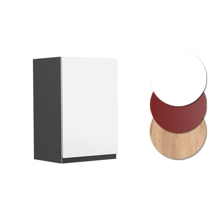 Vicco Pensile da cucina Bianco 40 cm Forma a J