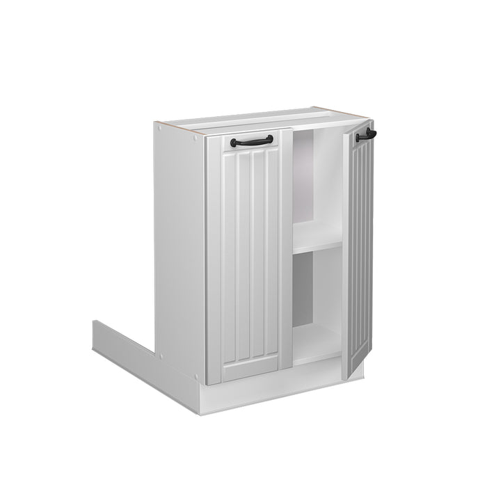 Vicco Isola cucina Bianco casa di campagna 60 cm senza piano di lavoro