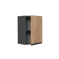 Vicco Pensile da cucina Quercia dorata 45 cm Forma a J