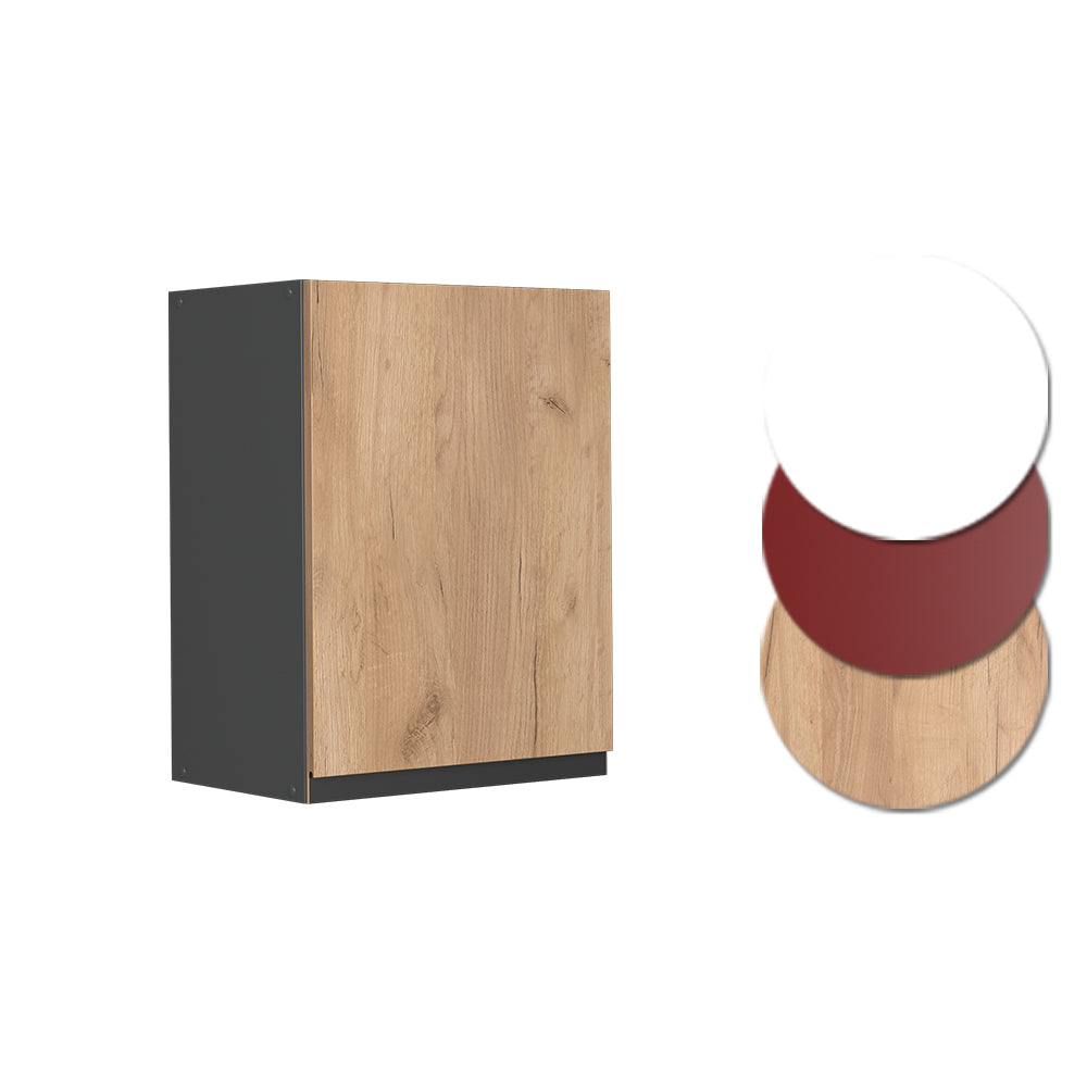 Vicco Pensile da cucina Quercia dorata 45 cm Forma a J