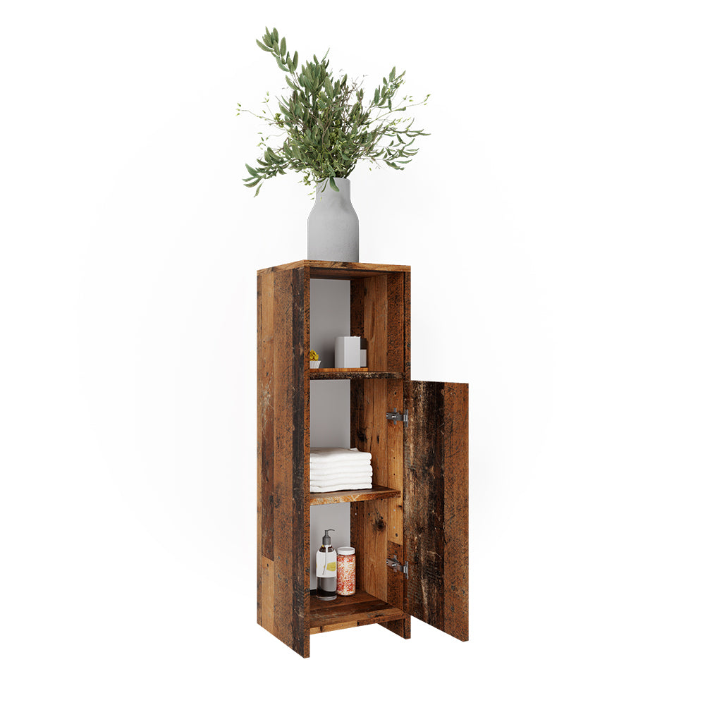 Vicco Mobiletto bagno Rovere rustico 30 x 95 cm