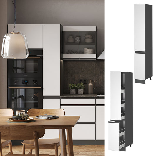 Vicco Mobile alto Bianco 30 cm Forma a J