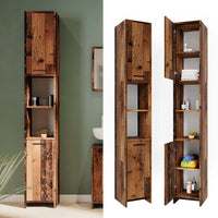 Vicco Mobile bagno alto Rovere rustico 30 x 190 cm