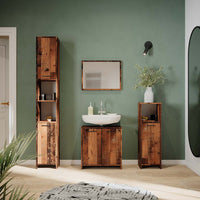Vicco Mobile bagno alto Rovere rustico 30 x 190 cm