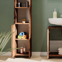 Vicco Mobile bagno alto Rovere rustico 30 x 190 cm