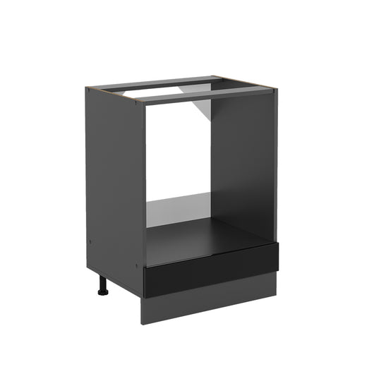 Vicco Mobile per forno da incasso Nero lucido 60 cm senza piano di lavoro