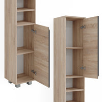 Vicco Mobile bagno alto Sonoma 30 x 190 cm