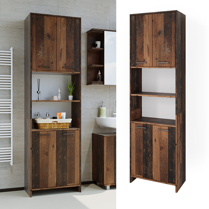 Vicco Mobile bagno alto Rovere rustico 56.1 x 190 cm