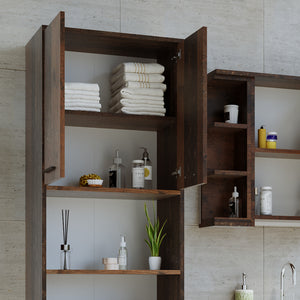 Vicco Mobile bagno alto Rovere rustico 56.1 x 190 cm