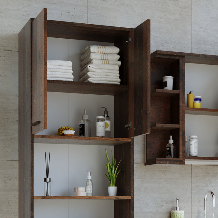 Vicco Mobile bagno alto Rovere rustico 56.1 x 190 cm