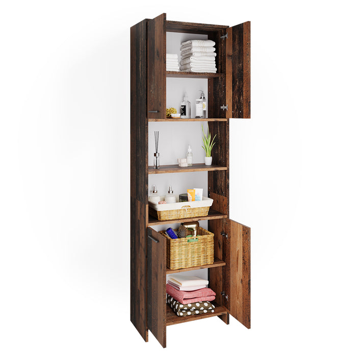 Vicco Mobile bagno alto Rovere rustico 56.1 x 190 cm