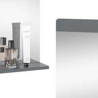 Vicco Specchio da bagno Grigio 80.1 x 62 cm