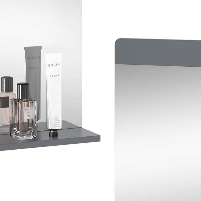 Vicco Specchio da bagno Grigio 80.1 x 62 cm