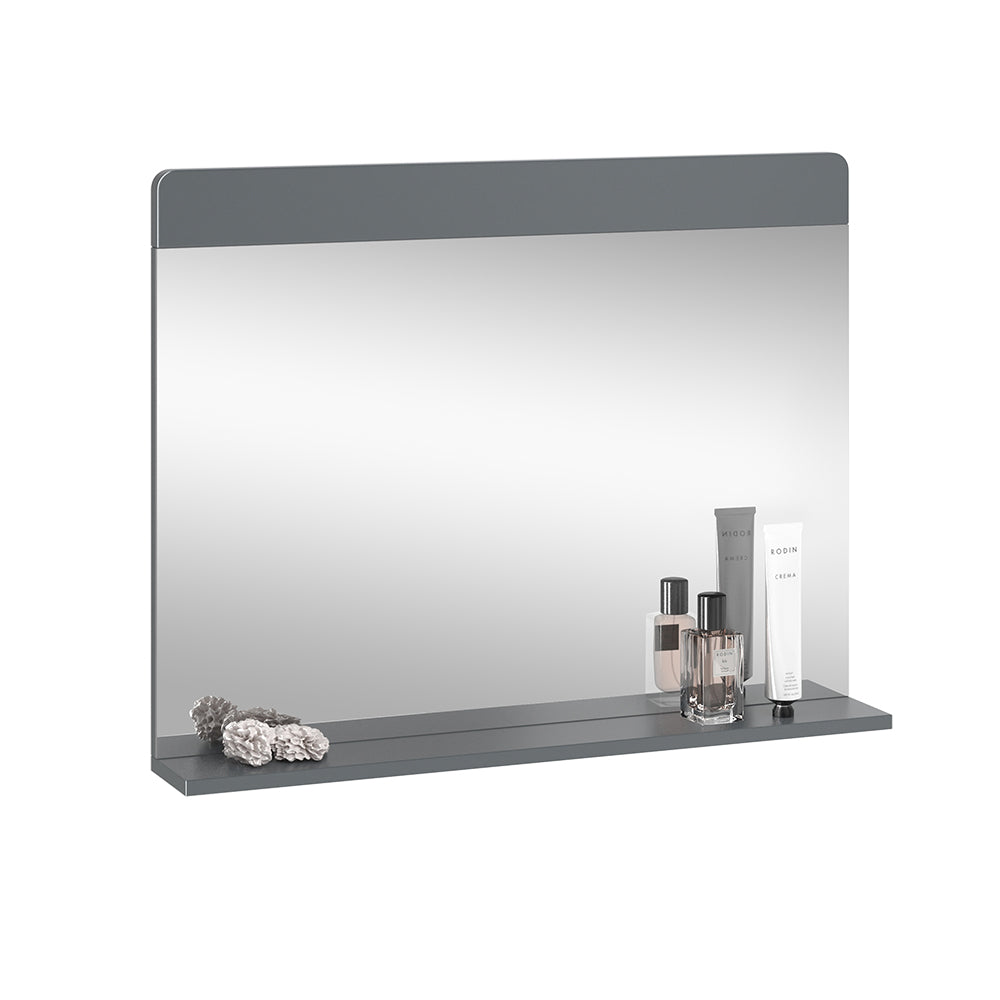 Vicco Specchio da bagno Grigio 80.1 x 62 cm