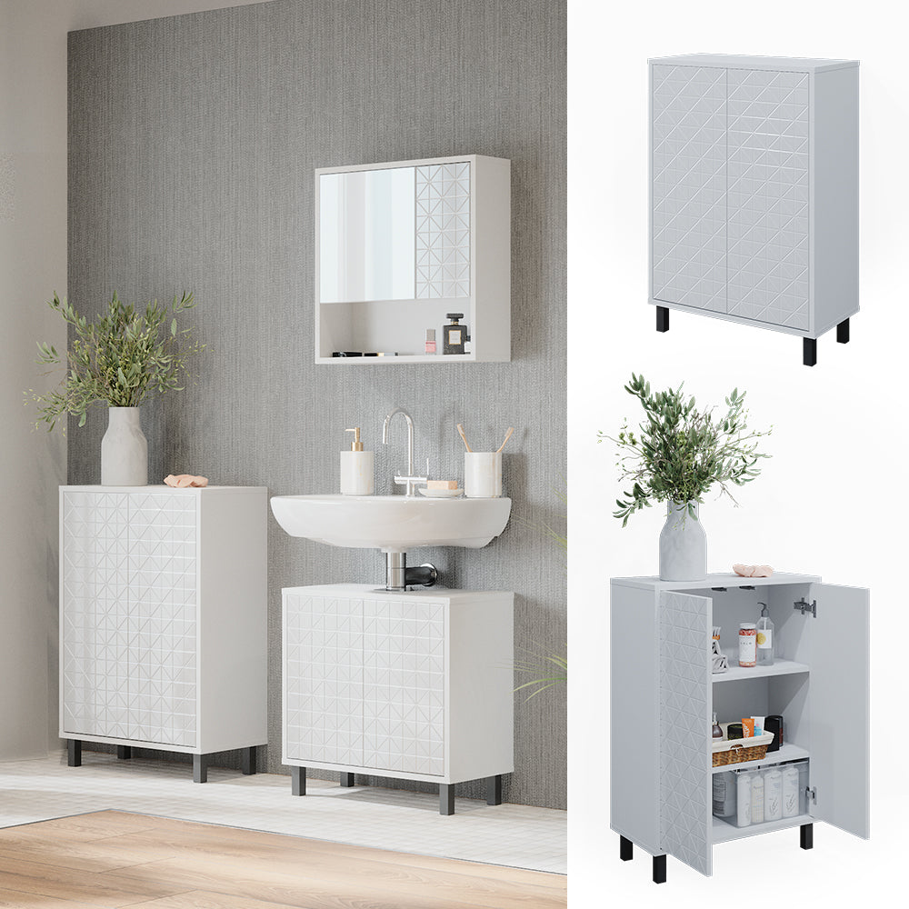 Vicco Mobiletto bagno Bianco 56.2 x 83.2 cm