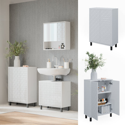 Vicco Mobiletto bagno Bianco 56.2 x 83.2 cm