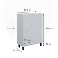 Vicco Mobiletto bagno Bianco 56.2 x 83.2 cm