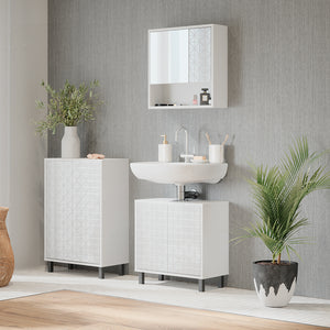 Vicco Mobiletto bagno Bianco 56.2 x 83.2 cm