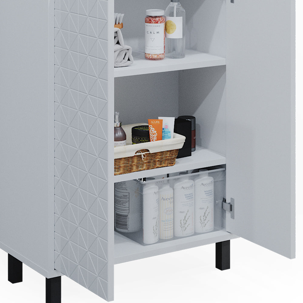 Vicco Mobiletto bagno Bianco 56.2 x 83.2 cm