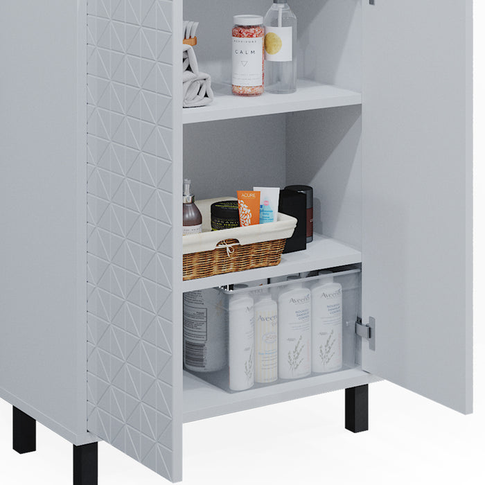 Vicco Mobiletto bagno Bianco 56.2 x 83.2 cm