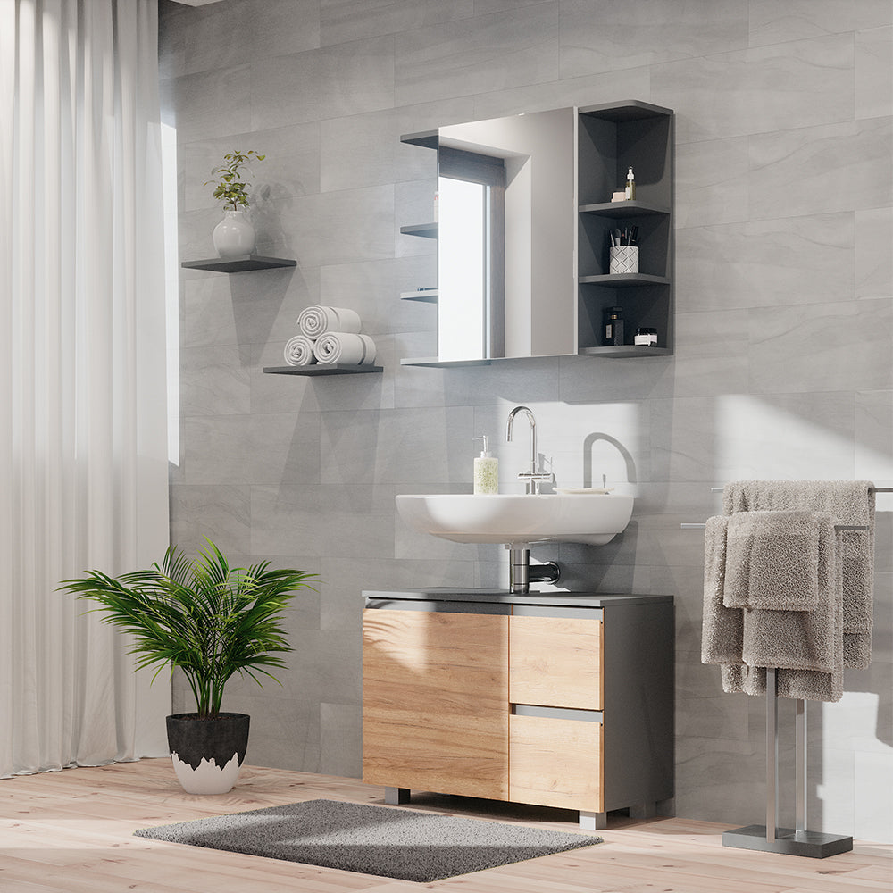 Vicco Mobile sottolavabo per bagno Sonoma 80 x 60.8 cm