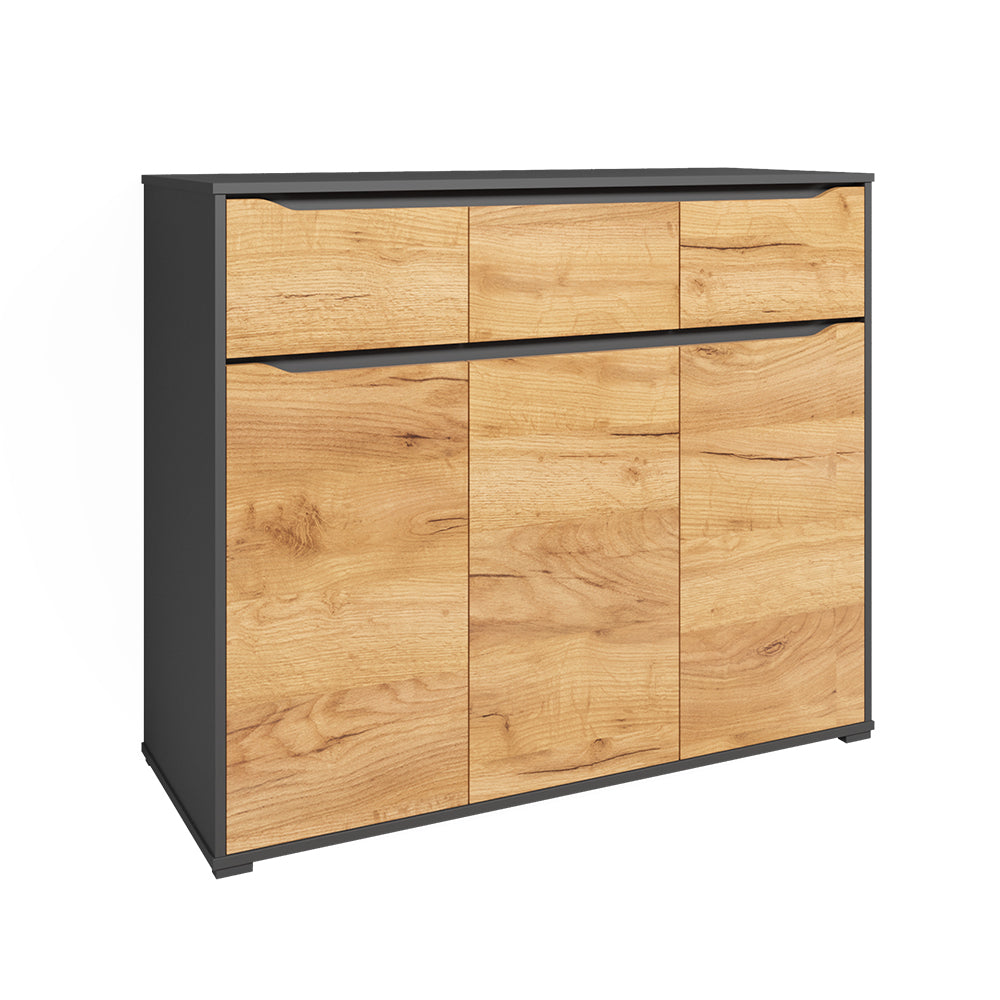 Vicco Credenza Quercia dorata 48 x 101.6 cm con cassetti