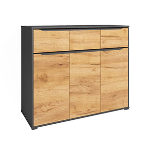 Vicco Credenza Quercia dorata 48 x 101.6 cm con cassetti