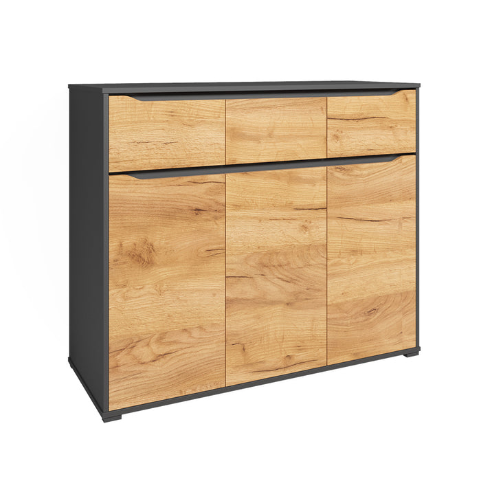 Vicco Credenza Quercia dorata 48 x 101.6 cm con cassetti